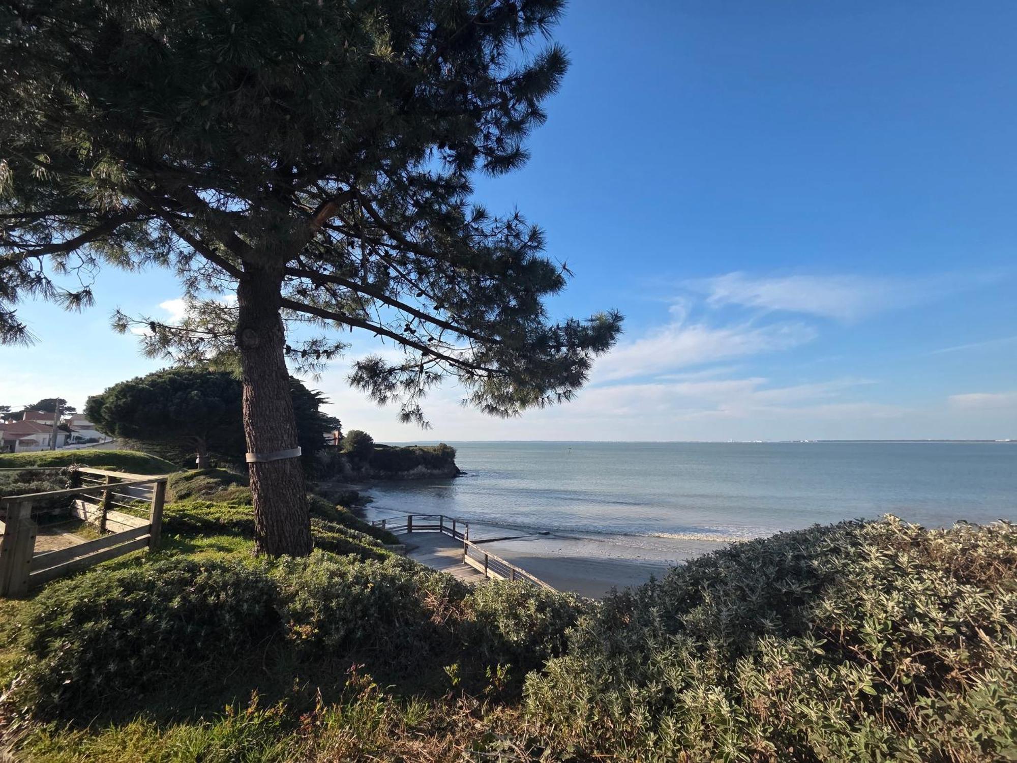 Maison De Vacances A La Plaine-Sur-Mer, 3 Chambres, Proche De La Plage, Jardin Et Plancha - Fr-1-364-138 Exteriör bild