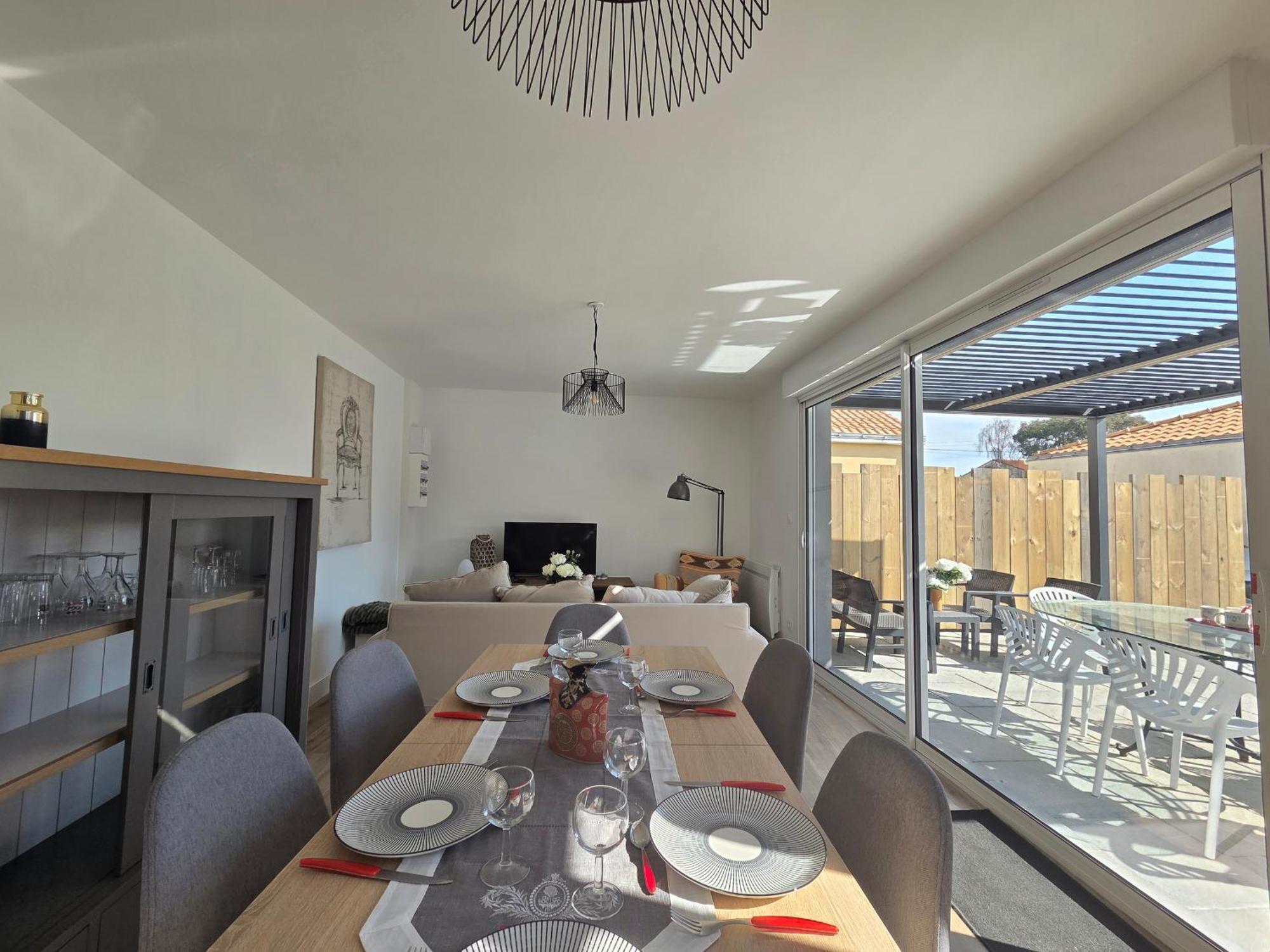 Maison De Vacances A La Plaine-Sur-Mer, 3 Chambres, Proche De La Plage, Jardin Et Plancha - Fr-1-364-138 Exteriör bild